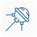 Galaxy Sputnik Artificial Satellite Icon
