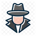 Hacker Security Detective Icon