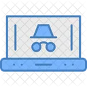 Hacker Security Detective Icon