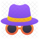 Cyber Web Hacker Spy Icon