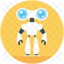 Spy Robot Spherical Icon