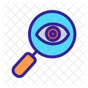 Magnifying Glass Eye Icon