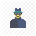 Spy Avatar Agent Icon