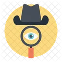 Spy Detective Hacker Icon
