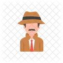 Spy Detective Lawyer Icon