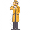 Spy Agent Detective Icon