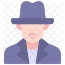Spy Detective Agent Icon