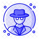 Spy Agent Secret Agent Detective Icon
