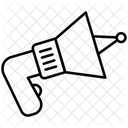 Spy hearing device  Symbol