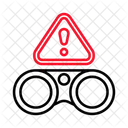 Spy Warning Spyware Icon