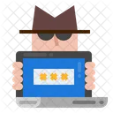 Internet Security Fraud Icon