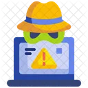 Spyware Trojan Crime Icon