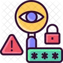 Spyware Hacker Password Icon