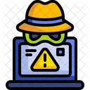 Spyware Trojaner Kriminalitat Symbol