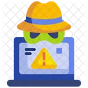Spyware Trojaner Kriminalitat Symbol