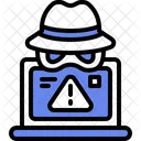 Spyware Trojaner Kriminalitat Symbol