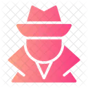 Spyware Incognito Caucasian Icon