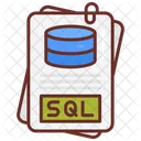 Sql Data Querying Transactions Icon