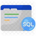 Sql Language Programming Icon
