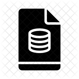 SQL Icon - Download in Glyph Style