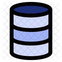Sql Icon - Download in Colored Outline Style