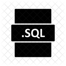 Sql Icon - Download in Glyph Style