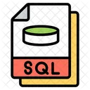 SQL Datei Dateiformat Dateityp Ícone