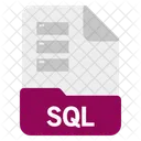 SQL Datei Format Ícone