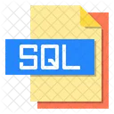 SQL Datei Dateityp Ícone