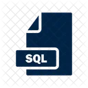 SQL Datei Format Ícone