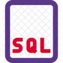 SQL-Datei  Ícone