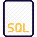 SQL-Datei  Ícone