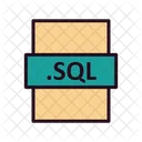 SQL Datei SQL Dateiformat Ícone