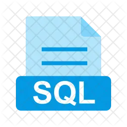 Sql file Icon - Download in Flat Style