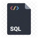 Document Sql File Icon