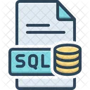 Sql File File Format File Type Icon
