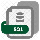Sql File Sql Data Icon