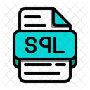 Sql Structured Query Language Database File Icon