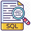 Sql Search Data Search Server Search Icon
