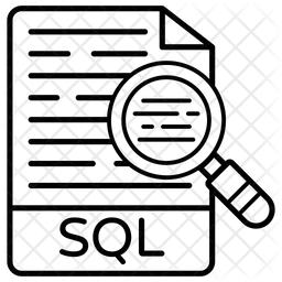 SQL 검색  아이콘
