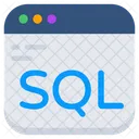 Web Sql Online Sql Sql Website Icon