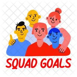 Squad Goals  Icon