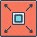 Square Frame Linear Icon