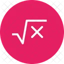Square Root Math Icon