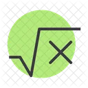 Square Root Math Icon