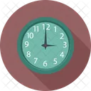 Square Clock Time Icon