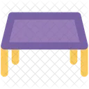 Square Table Kids Icon