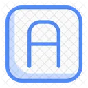 Square A Letter Letter A Icon