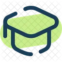 Square Academic Cap Icon