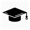 Square Academic Cap Knowledge Graduation Cap Icon